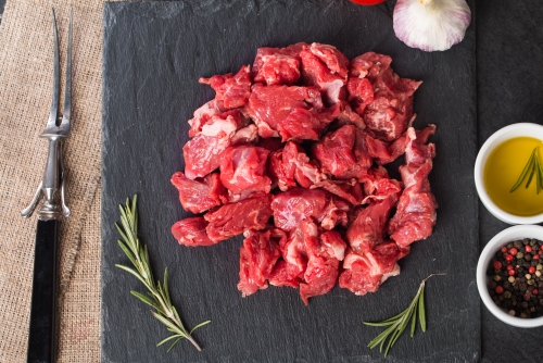 Hand Diced Beef 250g